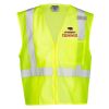 Unisex Single Pocket Zipper Mesh Vest Thumbnail