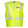 Unisex Single Pocket Zipper Mesh Vest Thumbnail